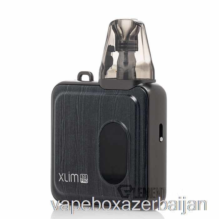 Vape Box Azerbaijan OXVA XLIM SQ Pro 30W Pod System Gunmetal Wood